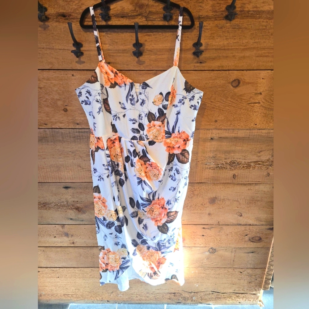City Chic, plus sized floral dress